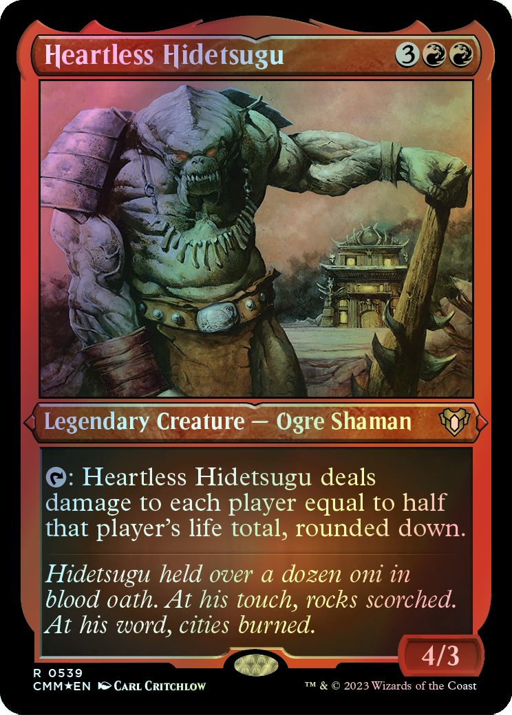 Heartless Hidetsugu (CMM) #539 [EN/E] s/o