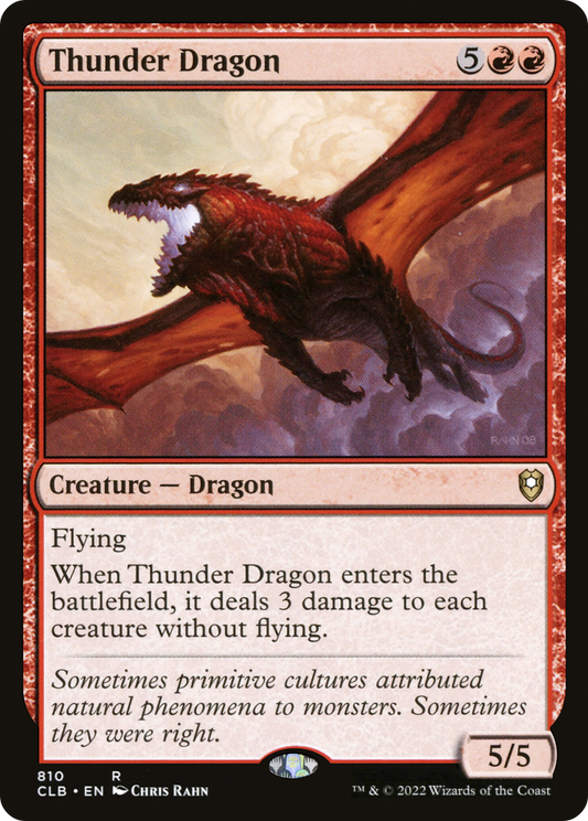 Thunder Dragon (CLB) #810 [EN/N]