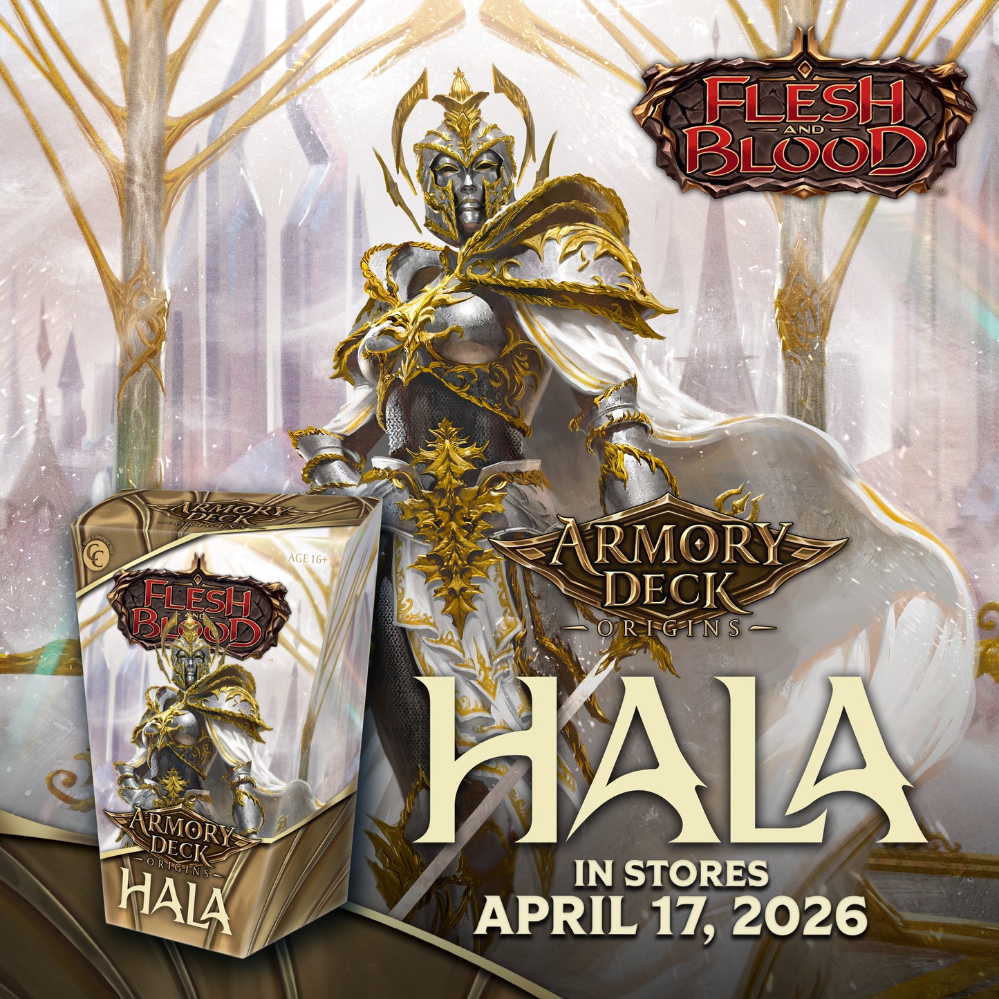 [PRE-ORDER] Flesh and Blood - Armory Deck Origins: Hala