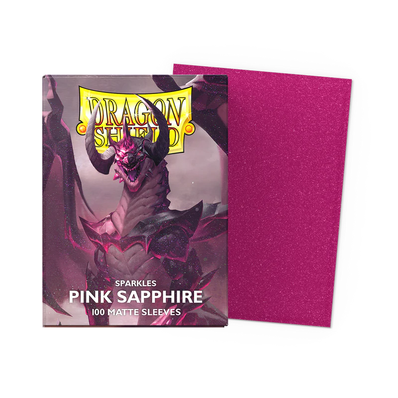 Dragon Shield Matte Sleeves - Pink Sapphire (100-Pack)
