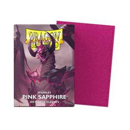 Dragon Shield Matte Sleeves - Pink Sapphire (100-Pack)