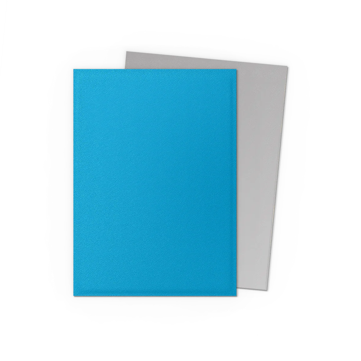 Dragon Shield Dual Matte Standard Sleeves - Sky Blue and Silver