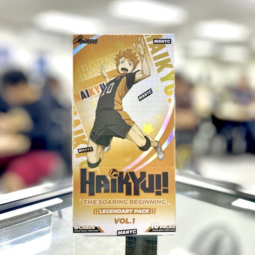 Haikyu Collectible Cards - Vol. 1 The Soaring Beginning - Legendary Box