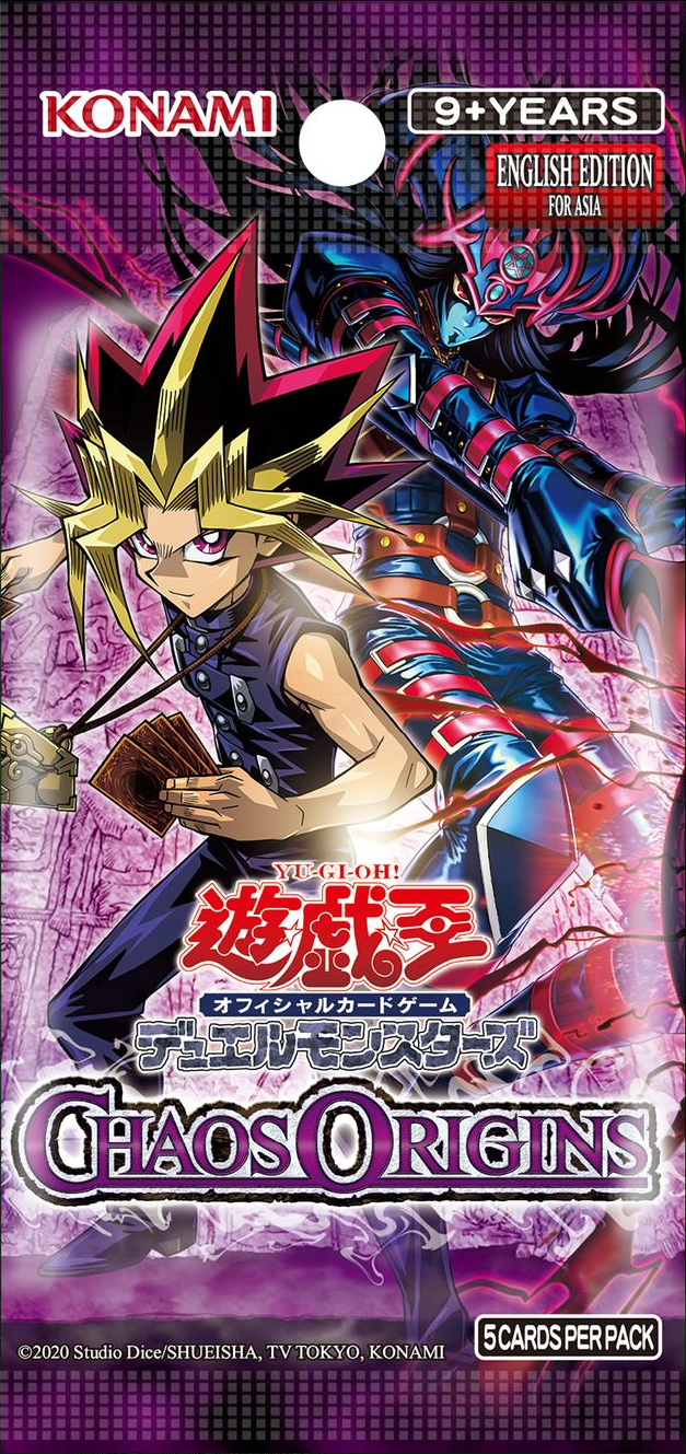 Yu-Gi-Oh! (Asian English) - [CG2080AE] Chaos Origins Booster BOX