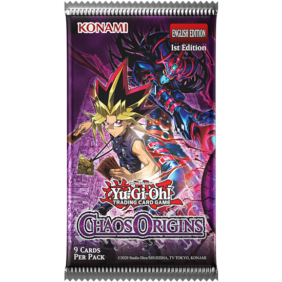 Yu-Gi-Oh! (Asian English) - [CG2080AE] Chaos Origins Booster PACK