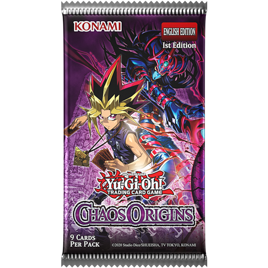 Yu-Gi-Oh! (Asian English) - [CG2080AE] Chaos Origins Booster PACK