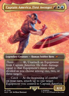 Secret Lair Drop: Marvel - Marvel's Captain America