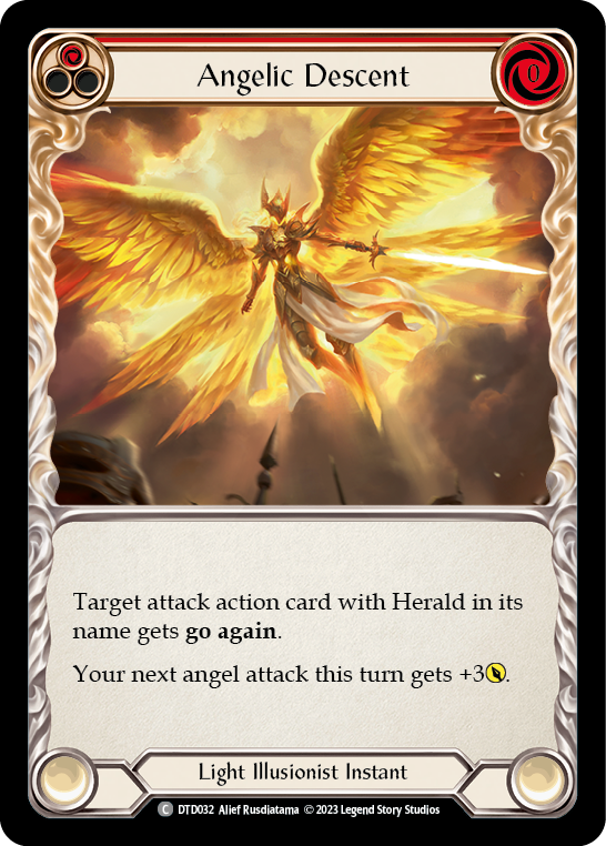 Angelic Descent - Red (DTD) #DTD032 [EN/N]