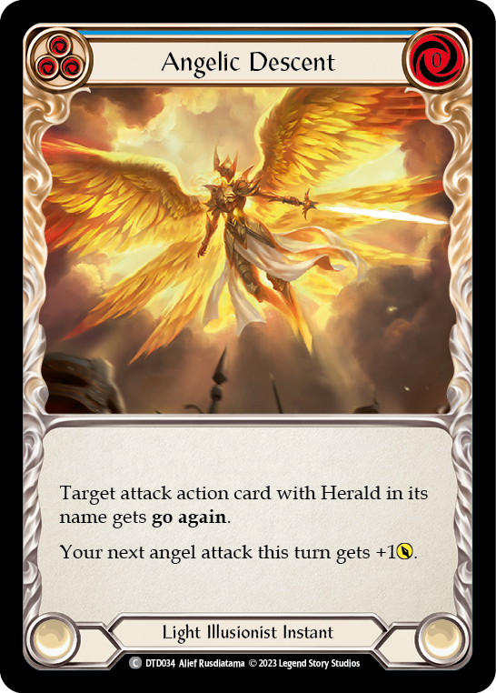 Angelic Descent - Blue (DTD) #DTD034 [EN/N]