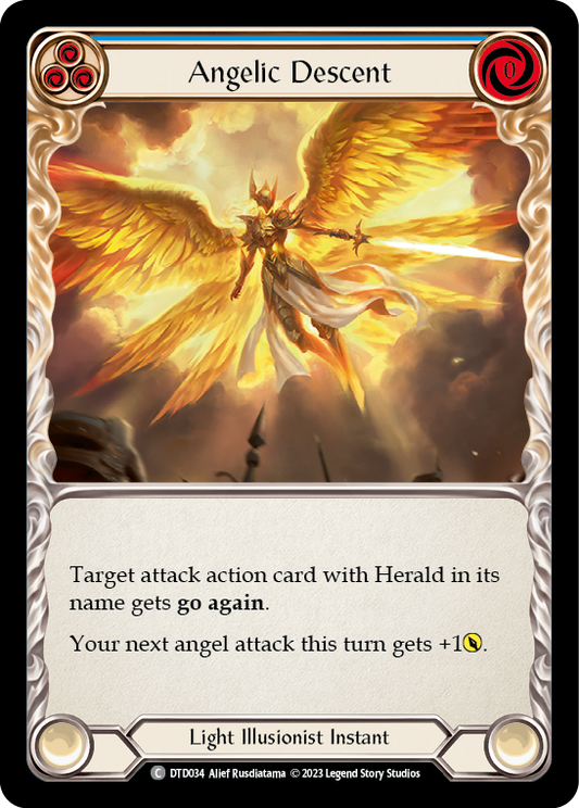 Angelic Descent - Blue (DTD) #DTD034 [EN/N]