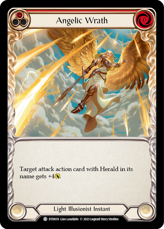 Angelic Wrath - Red (DTD) #DTD035 [EN/N]