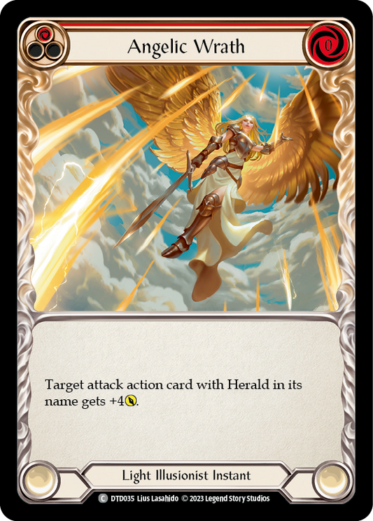 Angelic Wrath - Red (DTD) #DTD035 [EN/N]