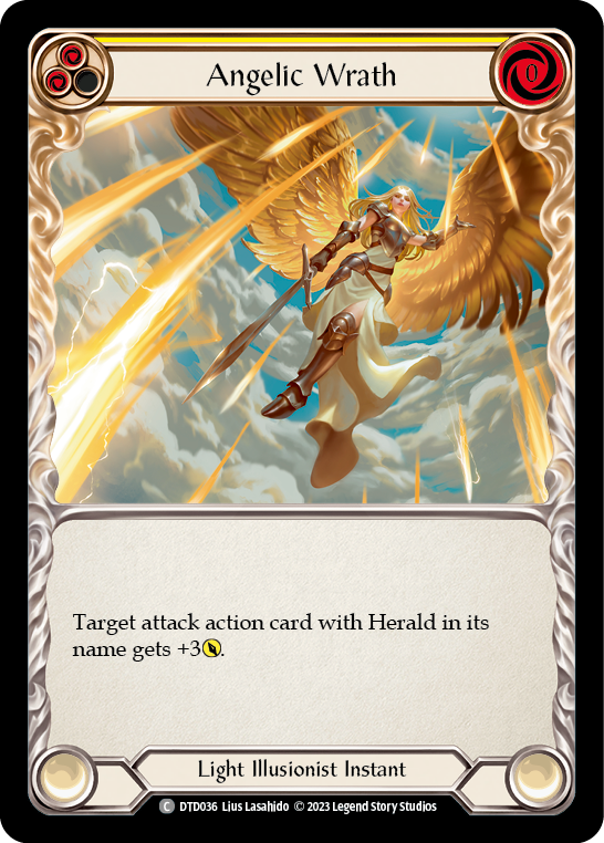 Angelic Wrath - Yellow (DTD) #DTD036 [EN/N] s/o