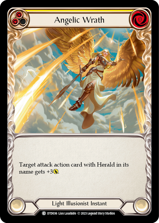 Angelic Wrath - Yellow (DTD) #DTD036 [EN/N] s/o