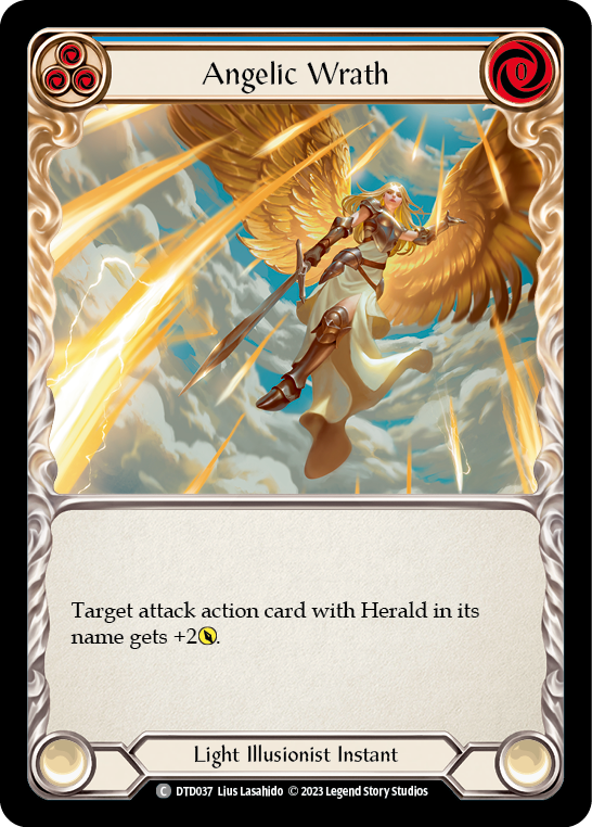 Angelic Wrath - Blue (DTD) #DTD037 [EN/N]