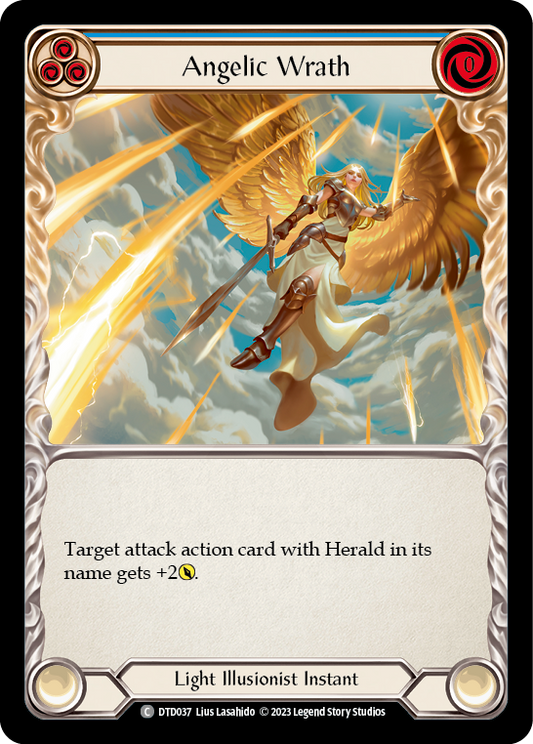 Angelic Wrath - Blue (DTD) #DTD037 [EN/N]