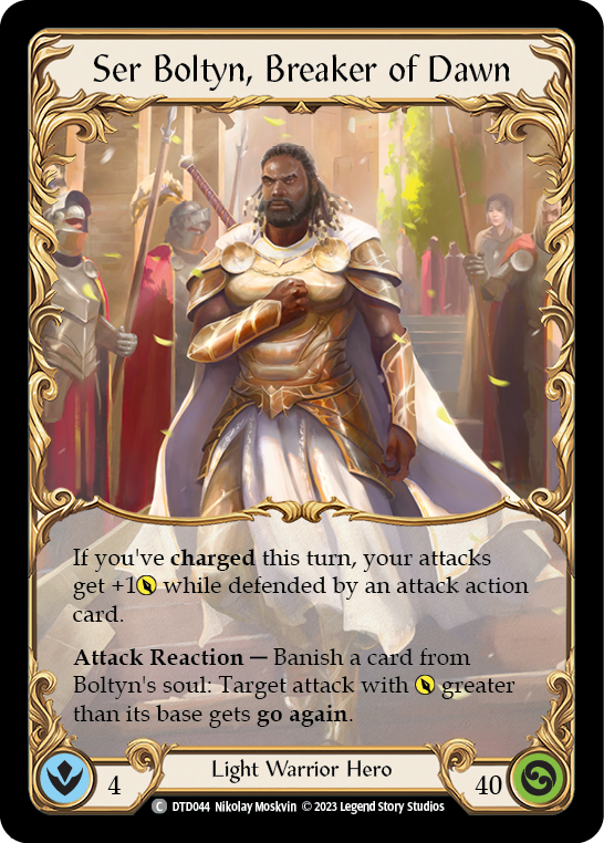 Ser Boltyn, Breaker of Dawn (DTD) #DTD044 [EN/N] s/o
