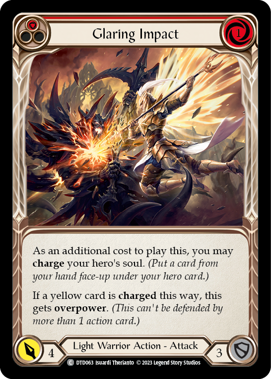 Glaring Impact - Red (DTD) #DTD063 [EN/N]