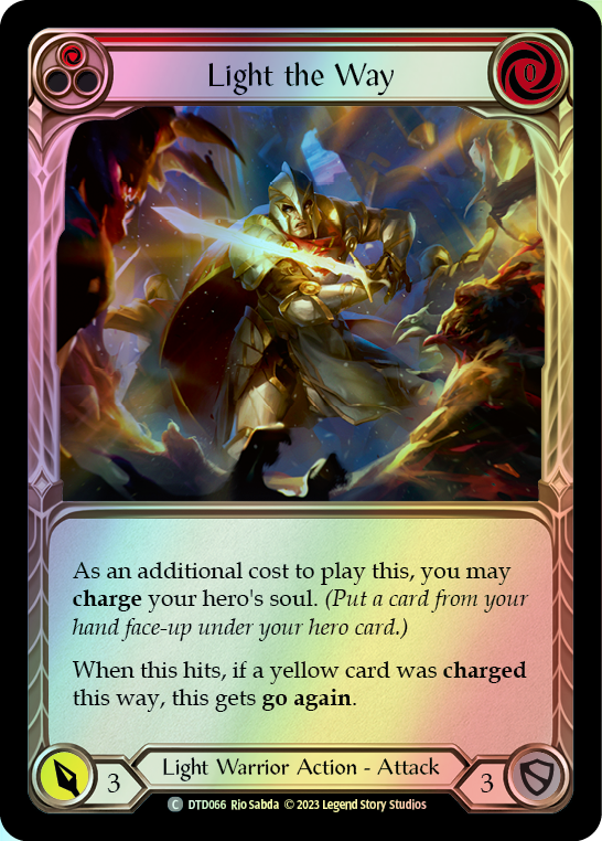 Light the Way - Red (DTD) #DTD066 [EN/F]