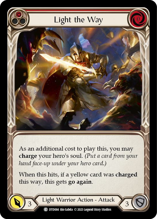 Light the Way - Red (DTD) #DTD066 [EN/N]
