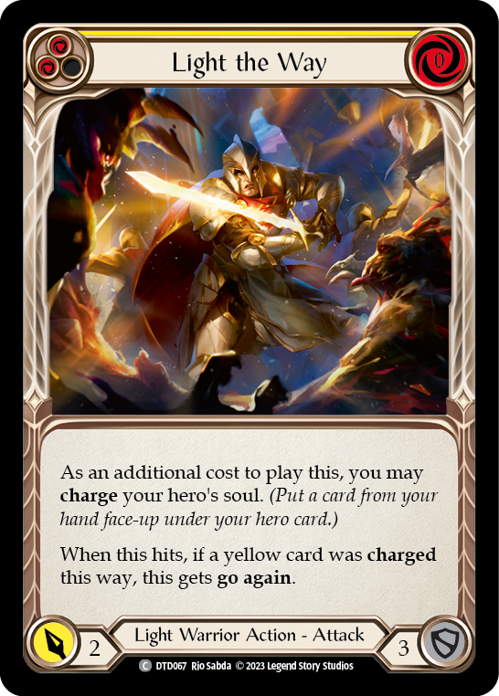 Light the Way - Yellow (DTD) #DTD067 [EN/N]