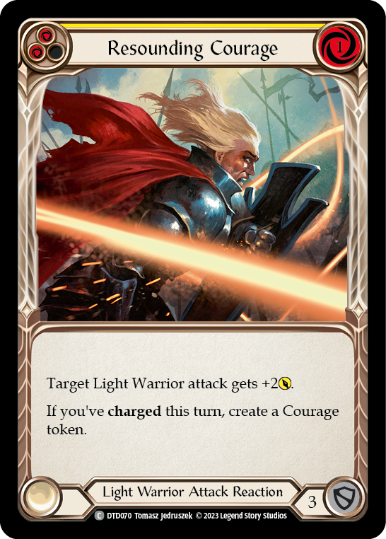 Resounding Courage - Yellow (DTD) #DTD070 [EN/N]