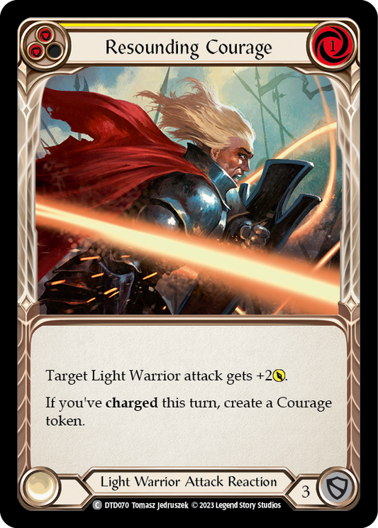 Resounding Courage - Yellow (DTD) #DTD070 [EN/N]