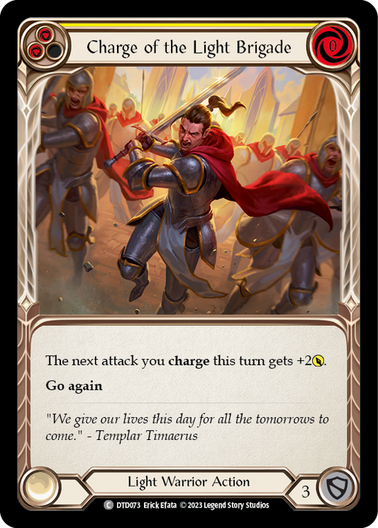 Charge of the Light Brigade - Yellow (DTD) #DTD073 [EN/N]
