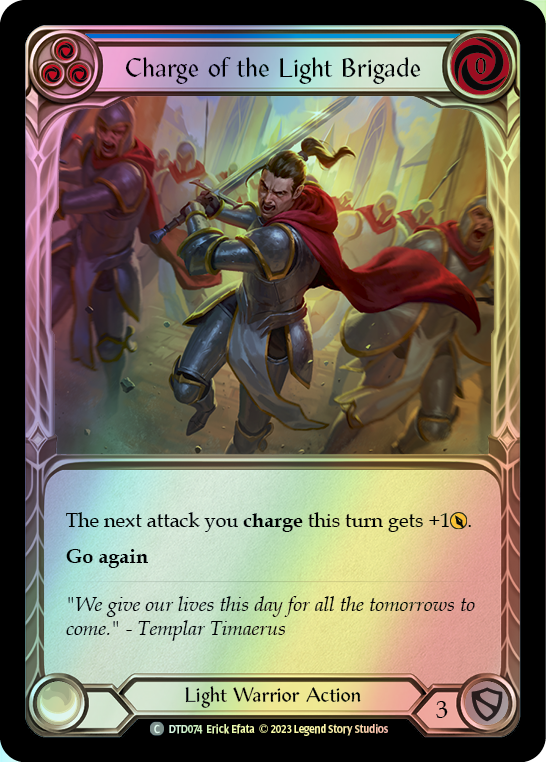 Charge of the Light Brigade - Blue (DTD) #DTD074 [EN/F]