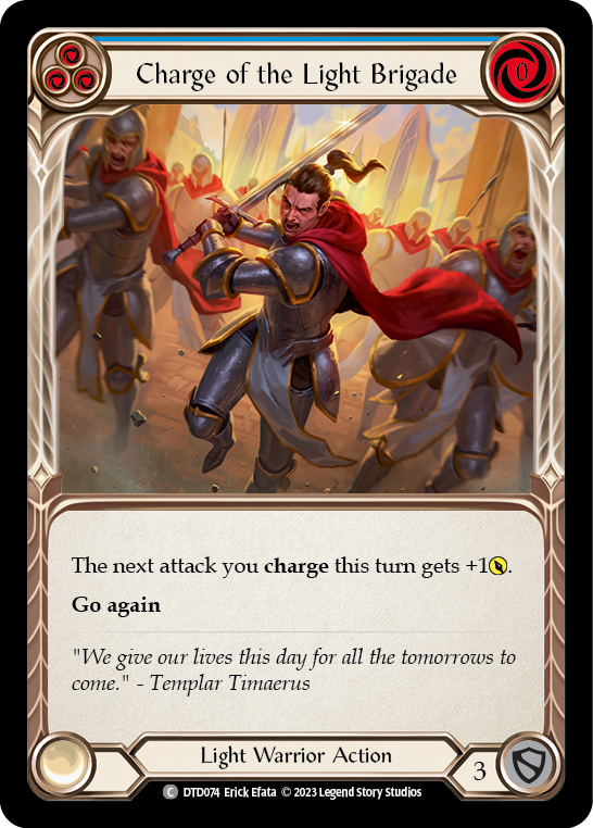 Charge of the Light Brigade - Blue (DTD) #DTD074 [EN/N]