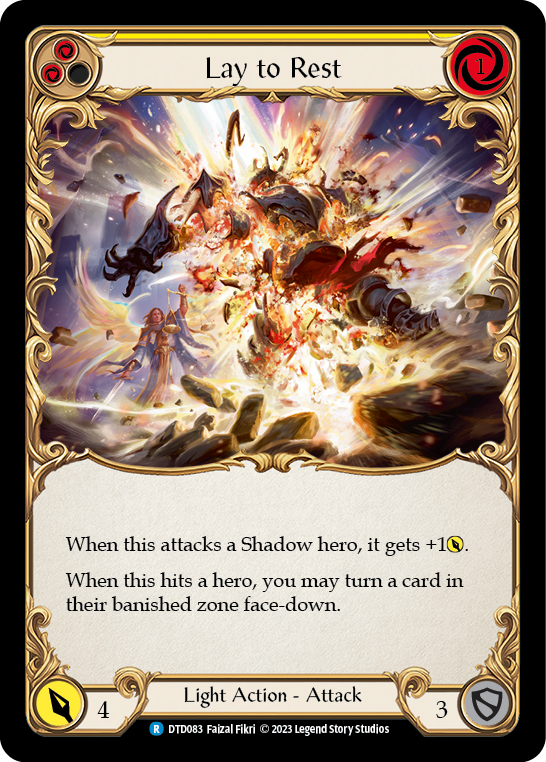 Lay to Rest - Yellow (DTD) #DTD083 [EN/N]