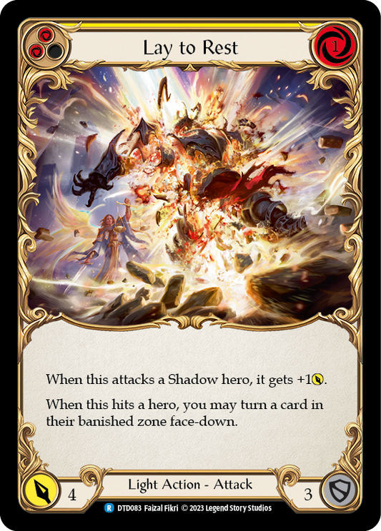 Lay to Rest - Yellow (DTD) #DTD083 [EN/N]