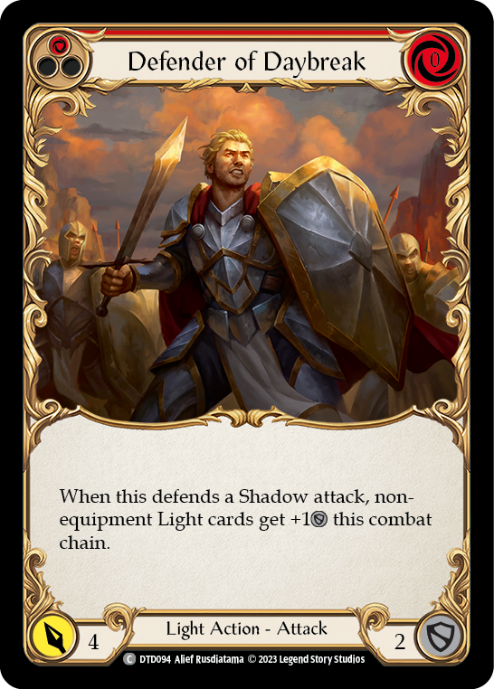 Defender of Daybreak - Red (DTD) #DTD094 [EN/N]
