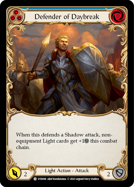 Defender of Daybreak - Blue (DTD) #DTD096 [EN/N]