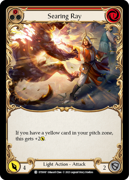 Searing Ray - Red (DTD) #DTD097 [EN/N]