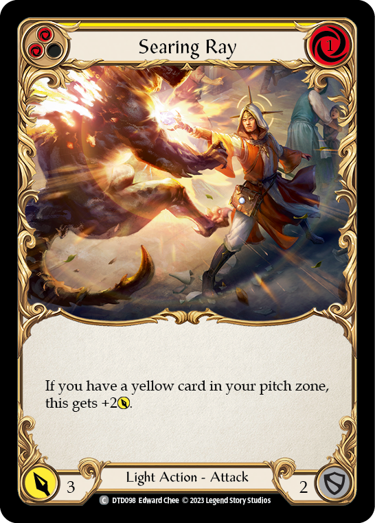 Searing Ray - Yellow (DTD) #DTD098 [EN/N]