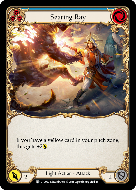 Searing Ray - Blue (DTD) #DTD099 [EN/N]