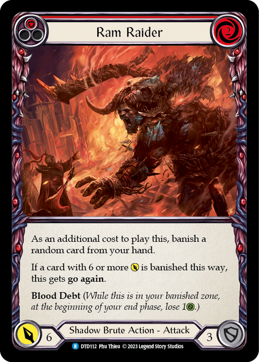 Ram Raider - Red (DTD) #DTD112 [EN/N]