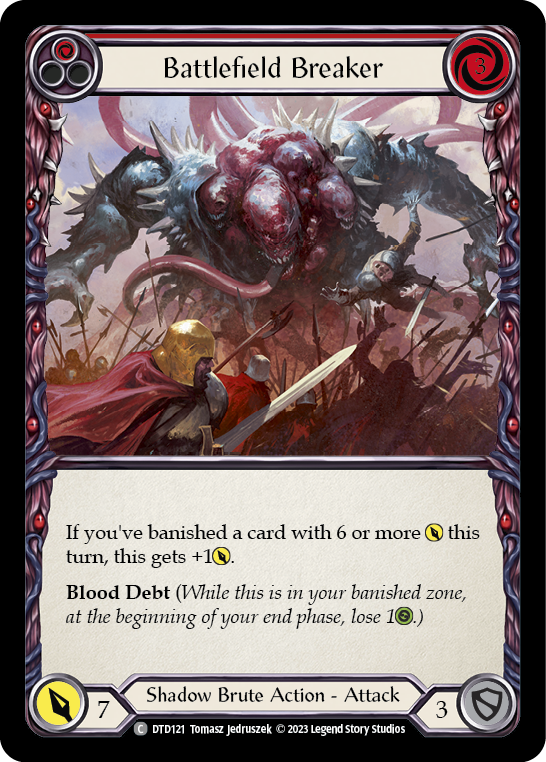 Battlefield Breaker - Red (DTD) #DTD121 [EN/N]
