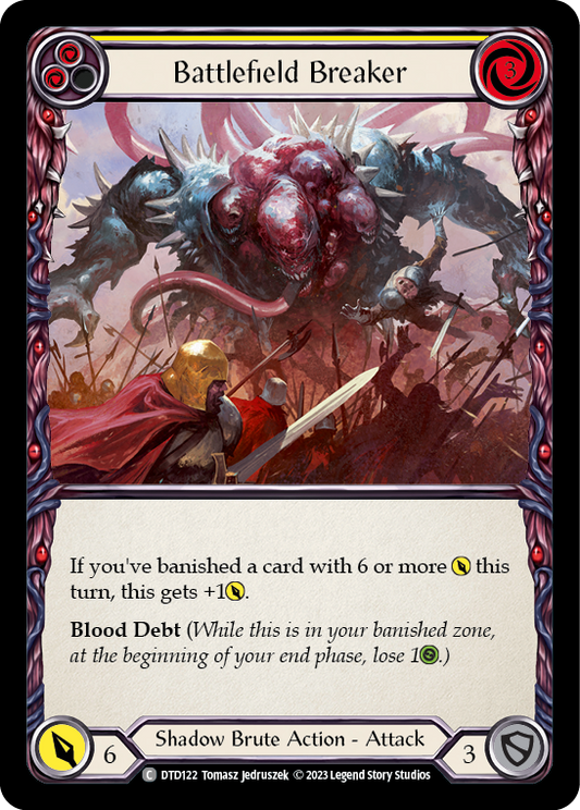 Battlefield Breaker - Yellow (DTD) #DTD122 [EN/N]