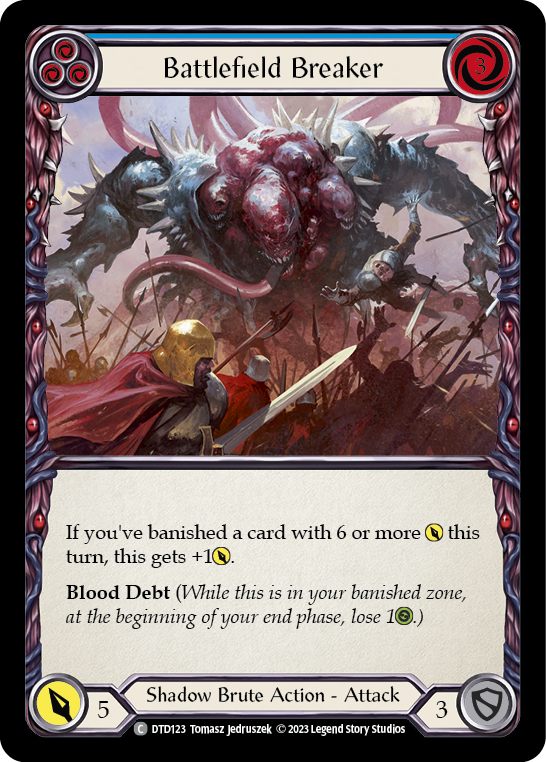 Battlefield Breaker - Blue (DTD) #DTD123 [EN/N]