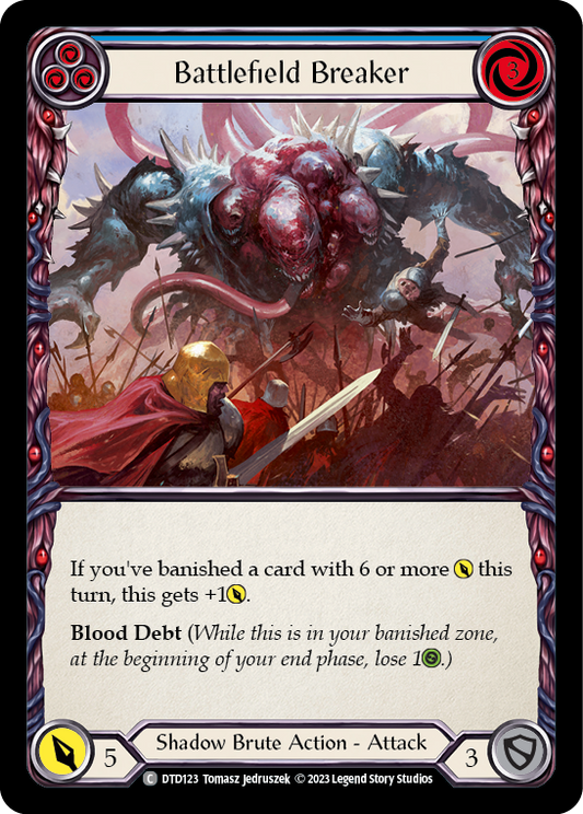 Battlefield Breaker - Blue (DTD) #DTD123 [EN/N]
