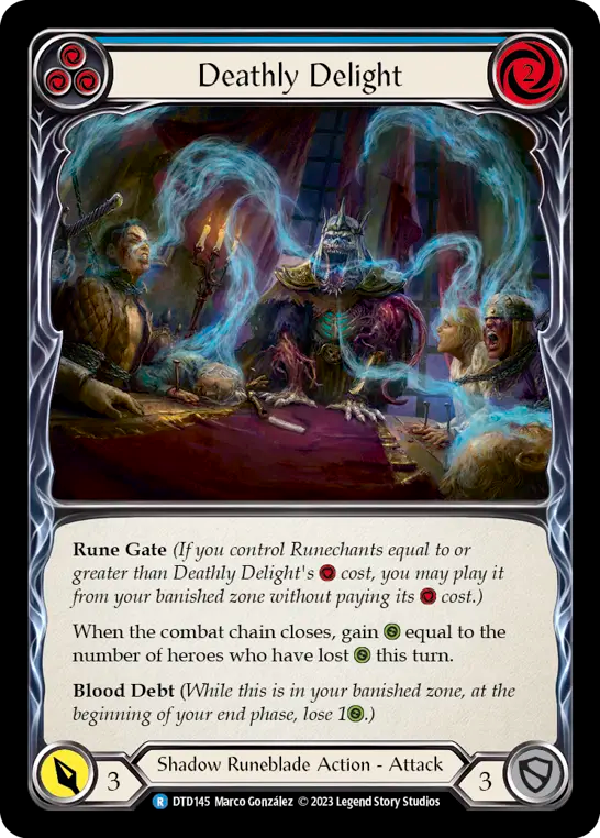 Deathly Delight - Blue (DTD) #DTD145 [EN/N]