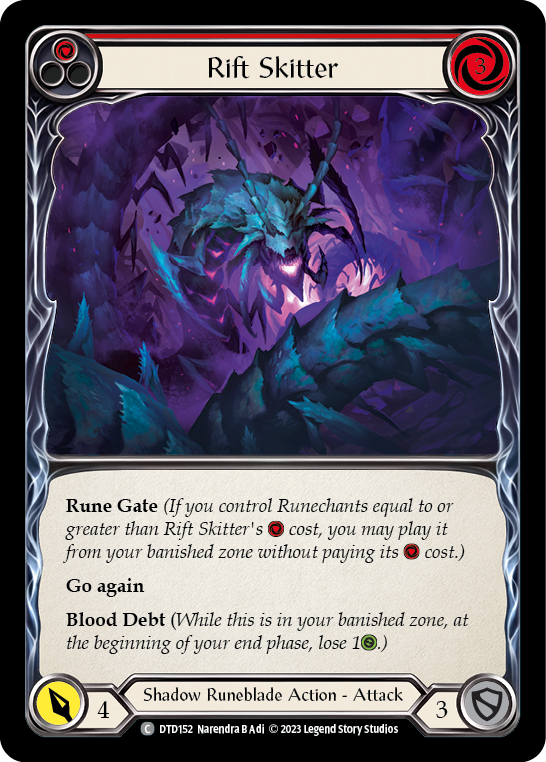 Rift Skitter - Red (DTD) #DTD152 [EN/N]