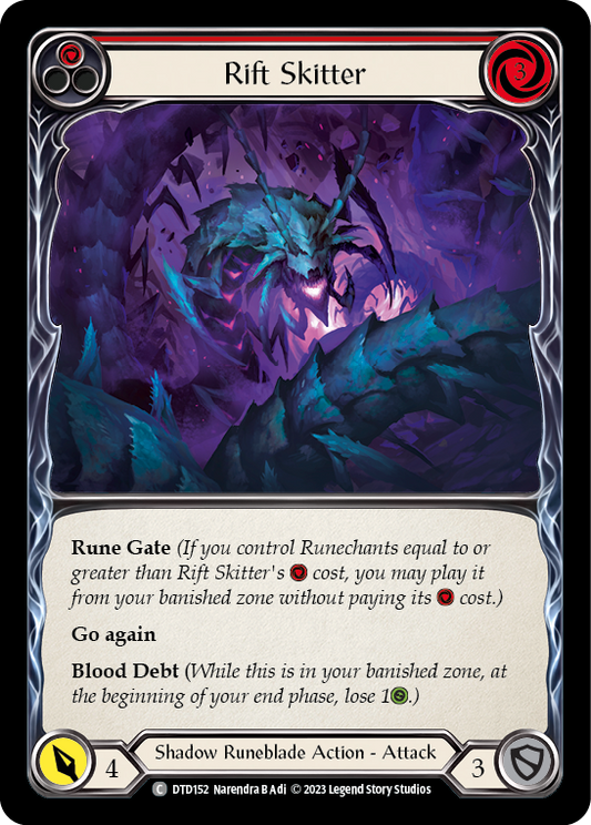 Rift Skitter - Red (DTD) #DTD152 [EN/N]