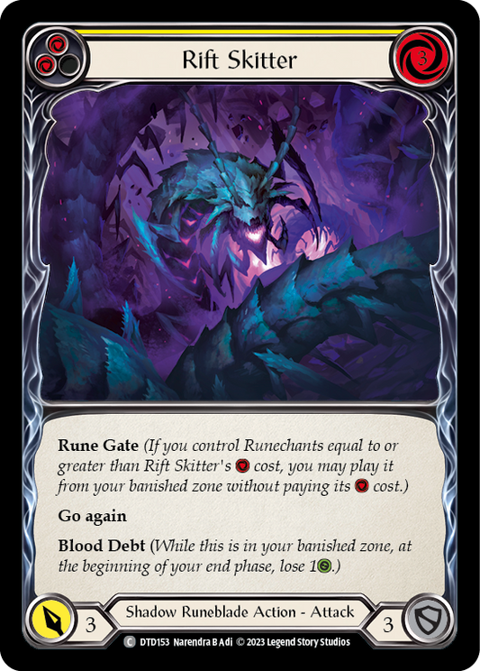 Rift Skitter - Yellow (DTD) #DTD153 [EN/N]
