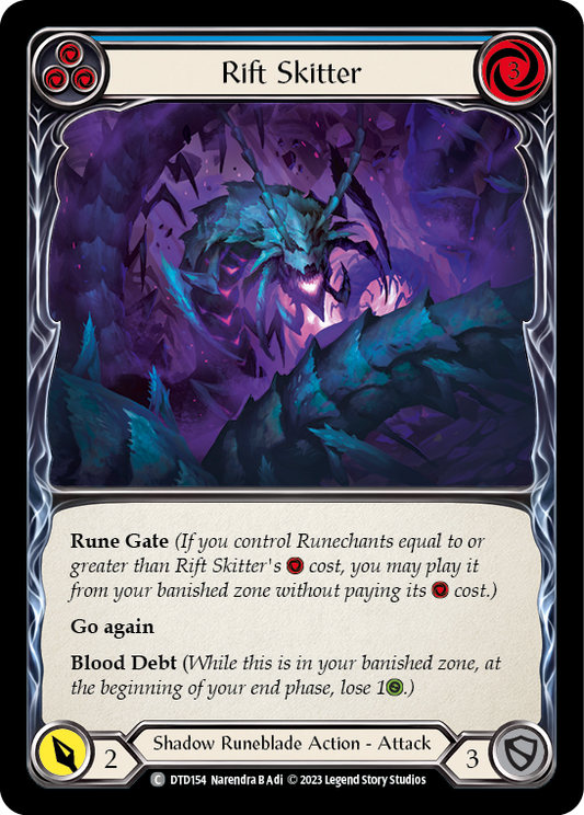 Rift Skitter - Blue (DTD) #DTD154 [EN/N]