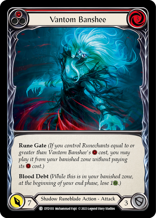 Vantom Banshee - Red (DTD) #DTD155 [EN/N] s/o