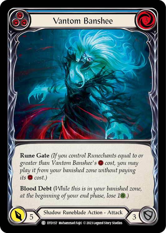 Vantom Banshee - Blue (DTD) #DTD157 [EN/N]