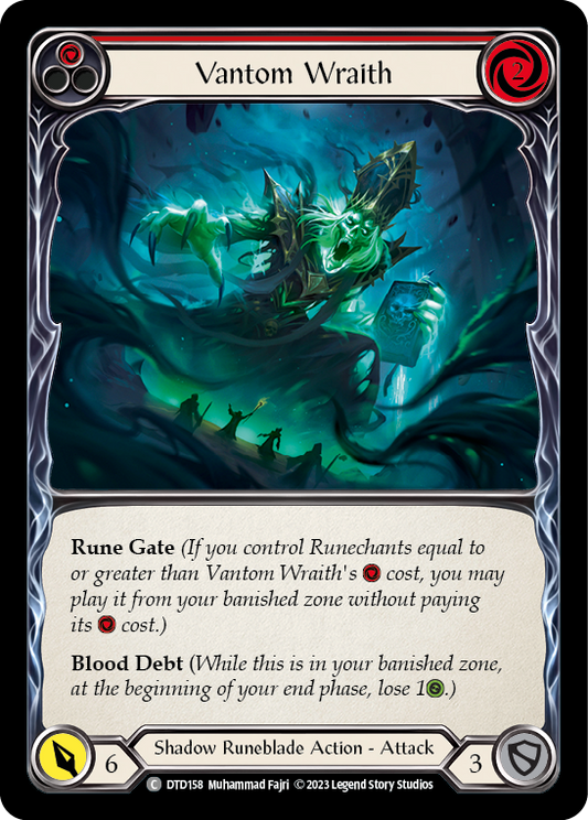 Vantom Wraith - Red (DTD) #DTD158 [EN/N] s/o